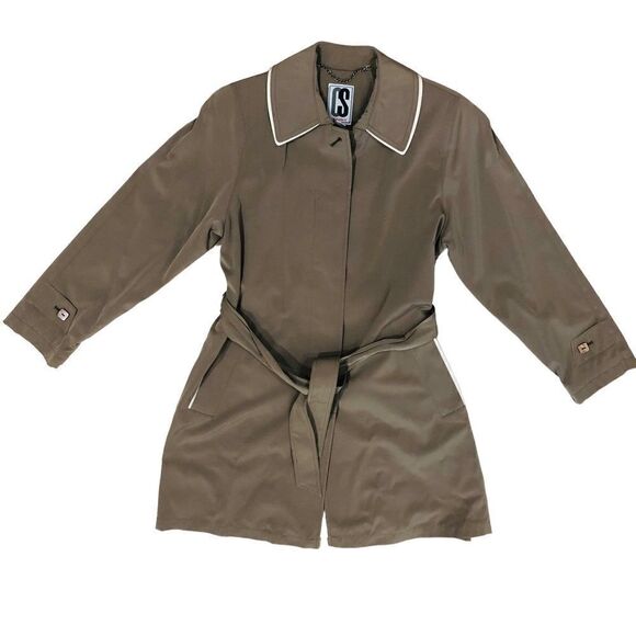 NEW CS Signature Minimalistic Trench Size S Coat Jacket - Picture 1 of 13